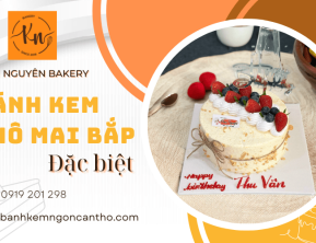 Bánh kem phô mai bắp đặc biệt các “tín đồ” bánh kem không thể bỏ qua