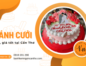 Địa chỉ đặt bánh cưới đẹp, giá tốt tại Cần Thơ
