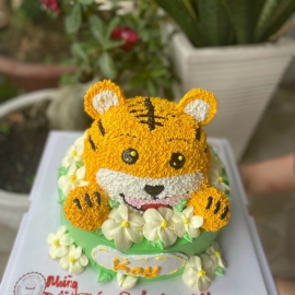 Mẫu bánh kem 12 con giáp thú nổi 5