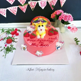 Mẫu bánh kem 12 con thú mini 11