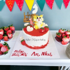 Mẫu bánh kem 12 con thú mini 12