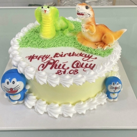 Mẫu bánh kem 12 con thú mini 16