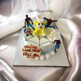 Mẫu bánh kem 12 con thú mini 17