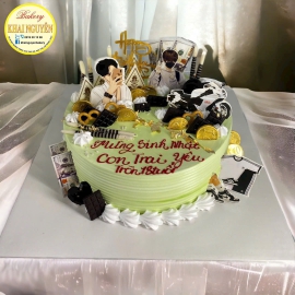 Mẫu bánh kem nam 1