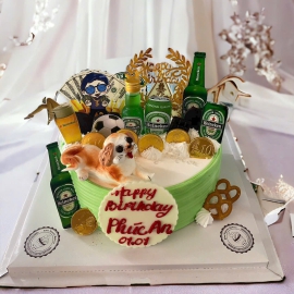 Mẫu bánh kem nam 10