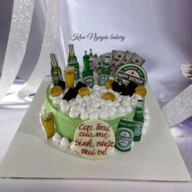 Mẫu bánh kem nam 12