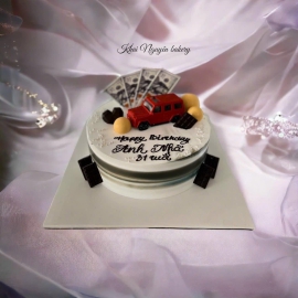 Mẫu bánh kem nam 17