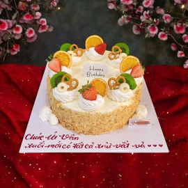 Bánh kem phô mai bắp 10