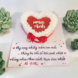 Bánh kem trái tim 18