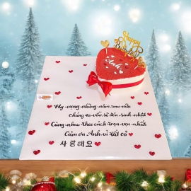 Bánh kem trái tim 20