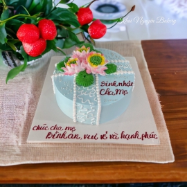 Mẫu bánh kem chay 2