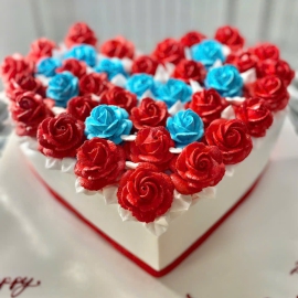 Mẫu bánh kem hoa 4