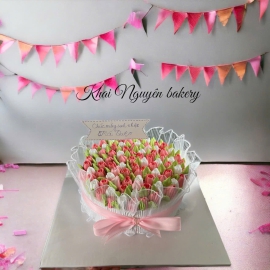 Mẫu bánh kem hoa 6