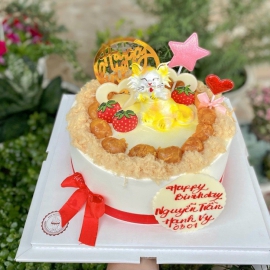 Mẫu bánh kem mặn chà bông phô mai trứng muối 11