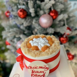 Mẫu bánh kem mặn chà bông phô mai trứng muối 13