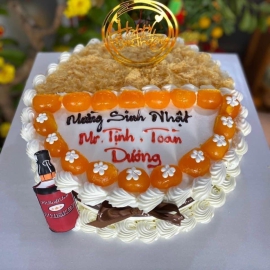 Mẫu bánh kem mặn chà bông phô mai trứng muối 15