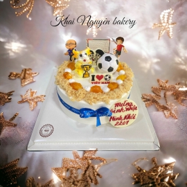 Mẫu bánh kem mặn chà bông phô mai trứng muối 21