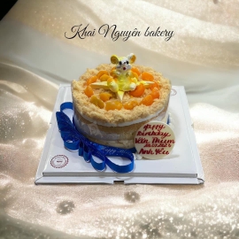 Mẫu bánh kem mặn chà bông phô mai trứng muối 22