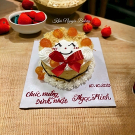 Mẫu bánh kem mặn chà bông phô mai trứng muối 3