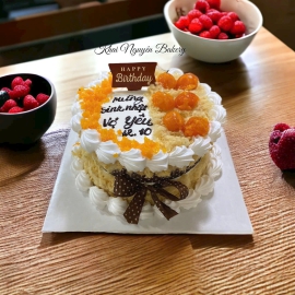 Mẫu bánh kem mặn chà bông phô mai trứng muối 4