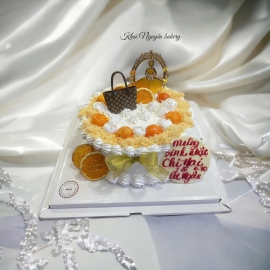 Mẫu bánh kem mặn chà bông phô mai trứng muối 7