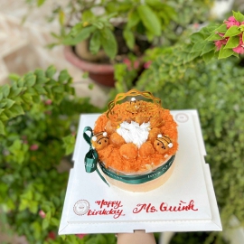 Mẫu bánh kem mặn chà bông phô mai trứng muối 9