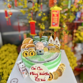 Mẫu bánh kem mừng thọ ông bà - cha mẹ 2