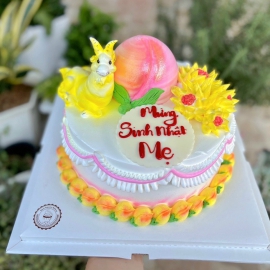 Mẫu bánh kem mừng thọ ông bà - cha mẹ 3