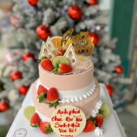 Mẫu bánh kem tầng liền bé gái 8