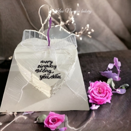 Mẫu bánh kem hình trái tim 23