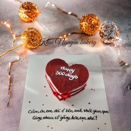 Mẫu bánh kem hình trái tim 29