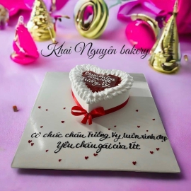 Mẫu bánh kem hình trái tim 31