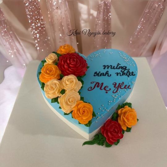Mẫu bánh kem cho mẹ 11