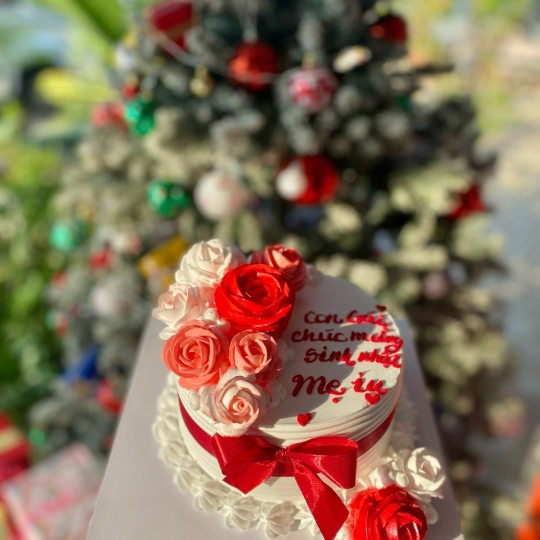 Mẫu bánh kem cho mẹ 12