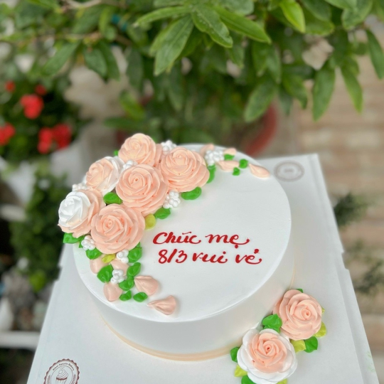 Mẫu bánh kem cho mẹ 3