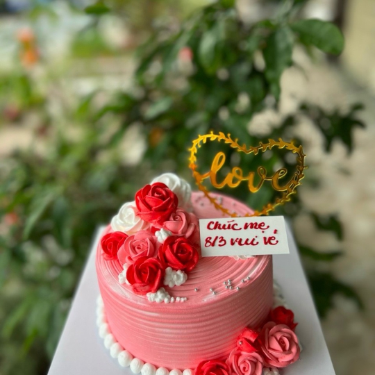 Mẫu bánh kem cho mẹ 7