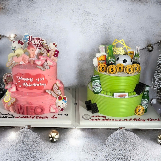 Bánh kem tầng liền 06