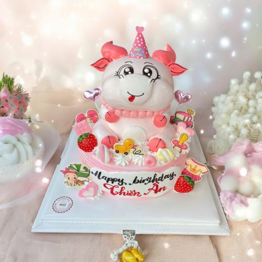 Bánh kem tầng liền 09
