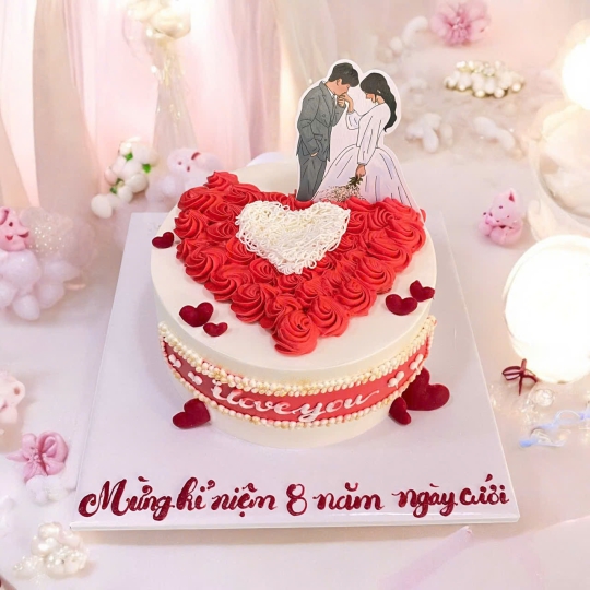 Mẫu bánh cưới 14