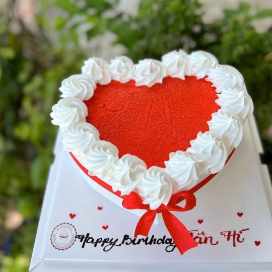 Mẫu bánh kem hình trái tim 19